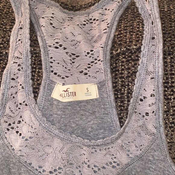 ✨HP✨Hollister Crochet Racerback Tank✨ - Picture 3 of 5